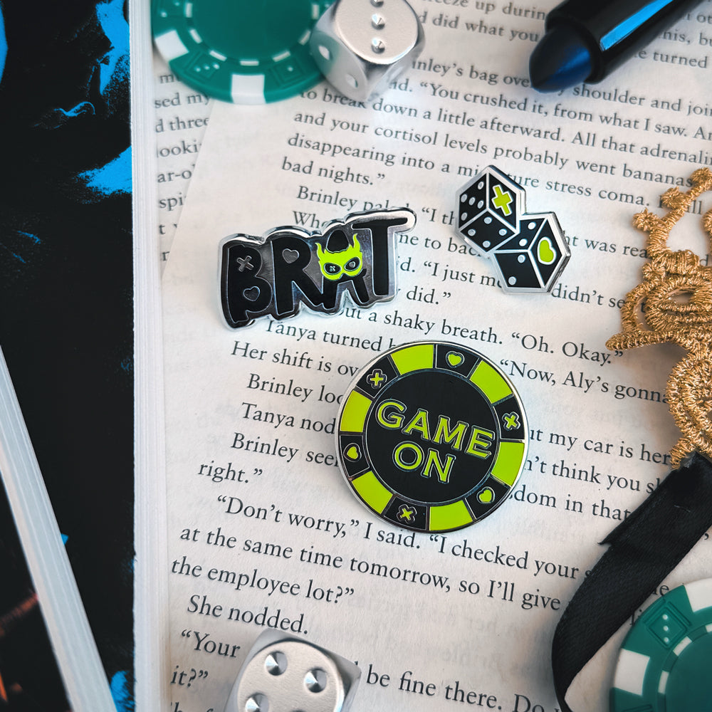 Game On Enamel Pins (3-Pack)