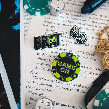 Game On Enamel Pins (3-Pack)