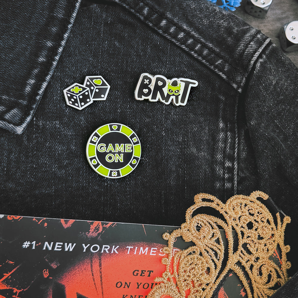 Game On Enamel Pins (3-Pack)