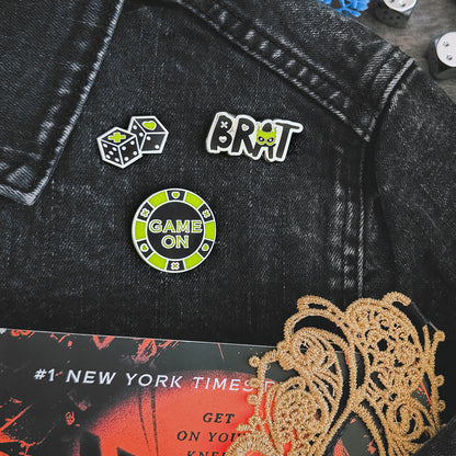 Game On Enamel Pins (3-Pack)