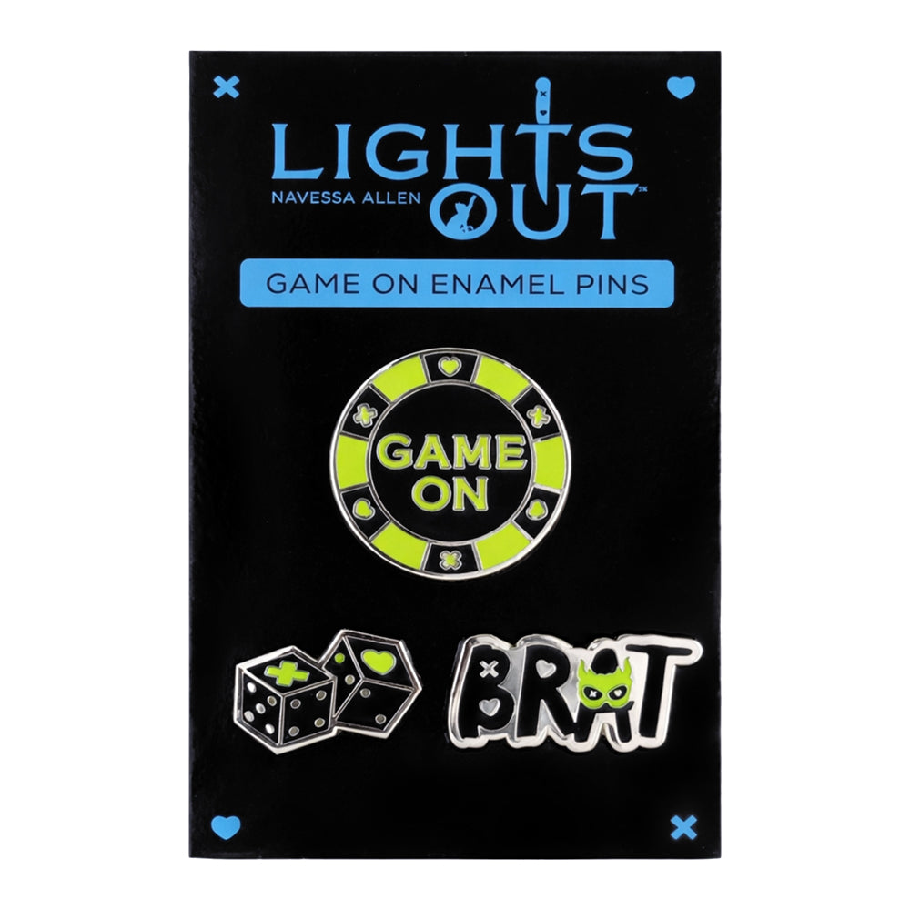 Game On Enamel Pins (3-Pack)