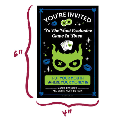 Game On: Replica Invitation Magnet (4'' x 6'')