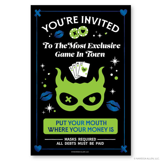 Game On: Replica Invitation Magnet (4'' x 6'')