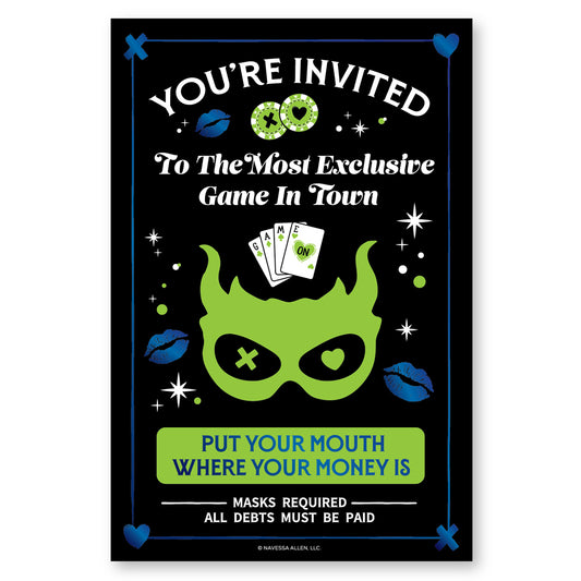 Game On: Replica Invitation Magnet (4'' x 6'')