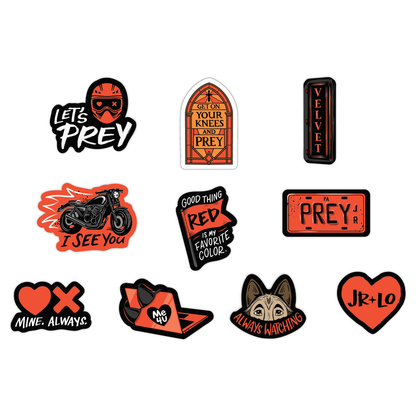 (10-Pack) Caught Up Decals (ConQuest Journals Exclusive)