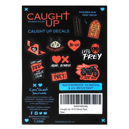 (10-Pack) Caught Up Decals (ConQuest Journals Exclusive)