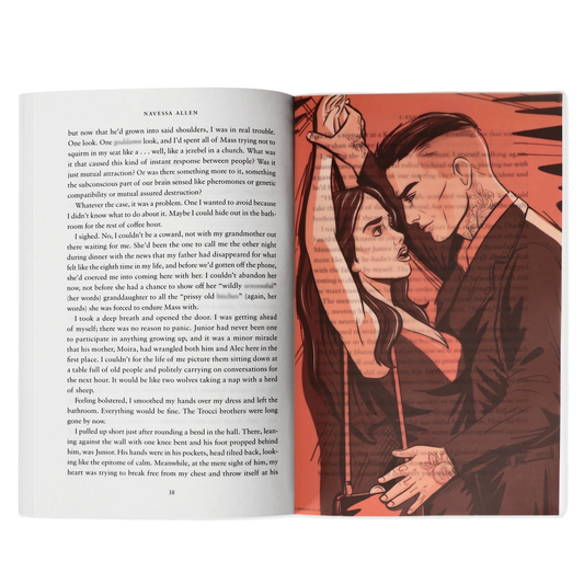 Caught Up Book Scene Illustrations (6-Pack) (ConQuest Journals Exclusive)