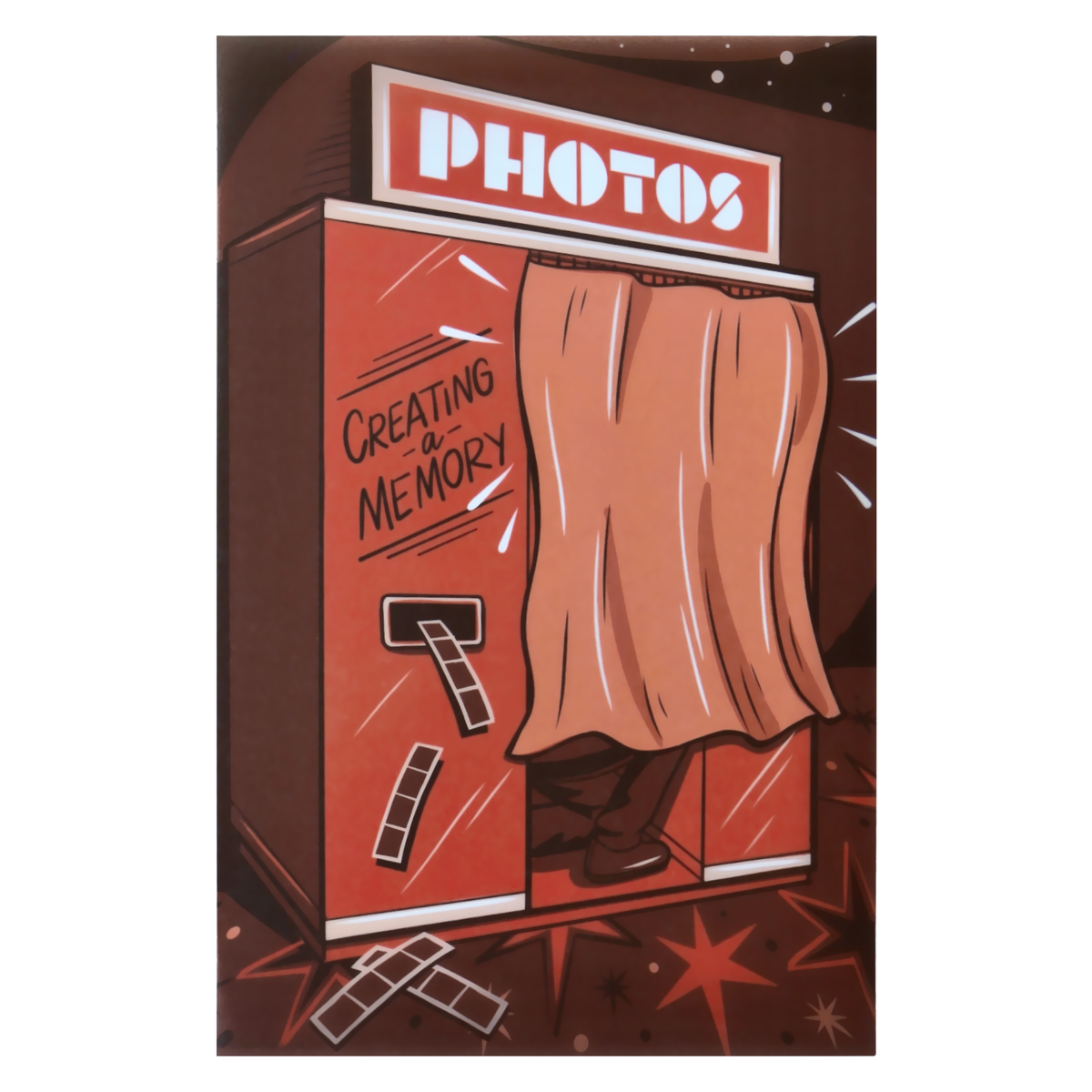 Caught Up Book Scene Illustrations (6-Pack) (ConQuest Journals Exclusive)
