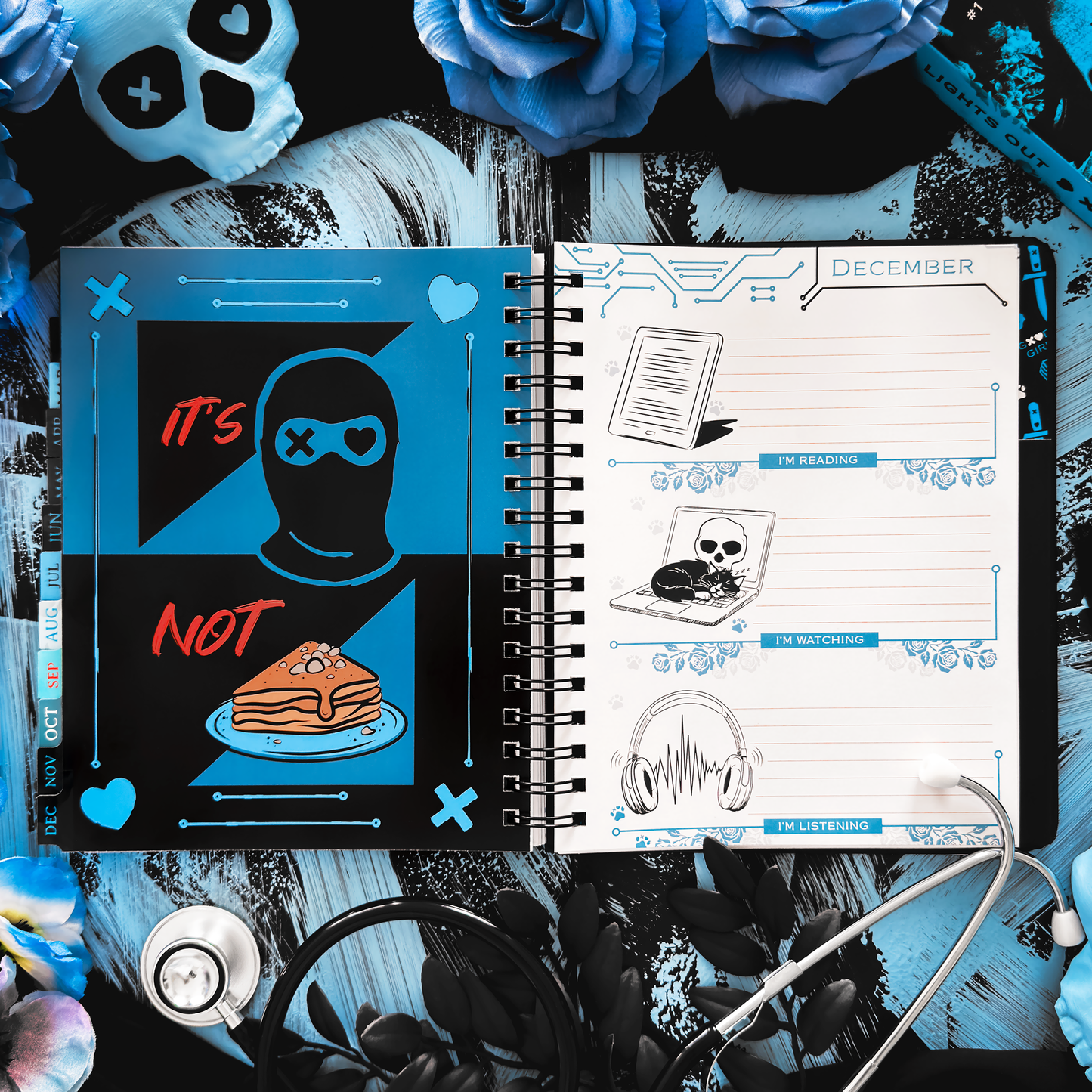 [COMING SOON] Lights Out 2027 Weekly Planner, Personal Organizer