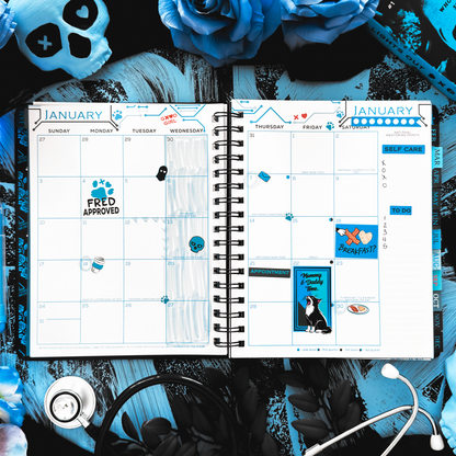 [COMING SOON] Lights Out 2027 Weekly Planner, Personal Organizer