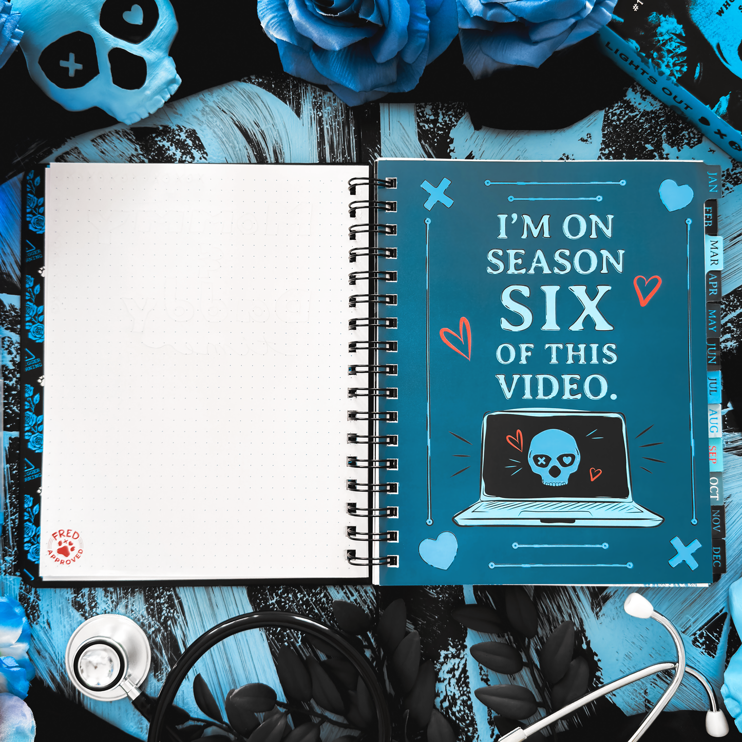 [COMING SOON] Lights Out 2027 Weekly Planner, Personal Organizer