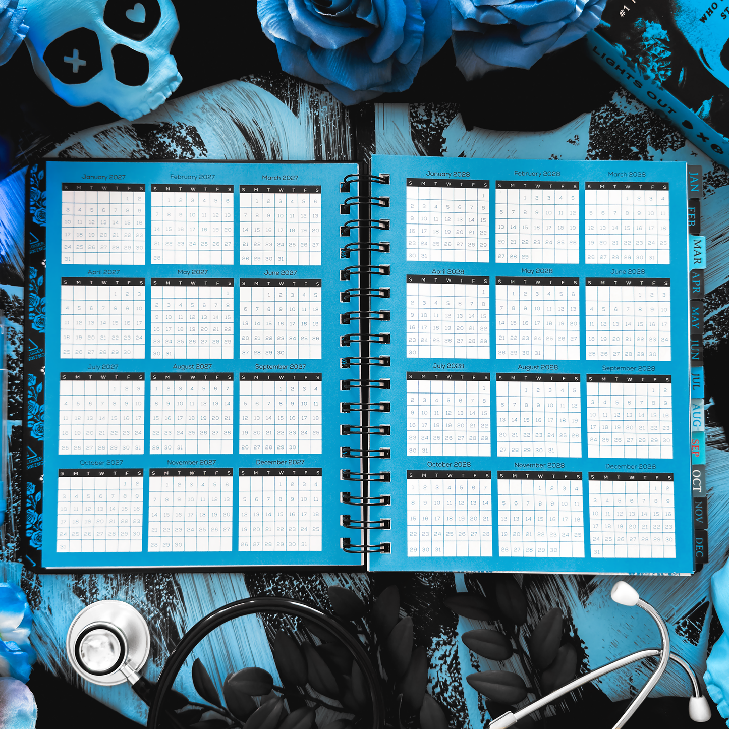 [COMING SOON] Lights Out 2027 Weekly Planner, Personal Organizer