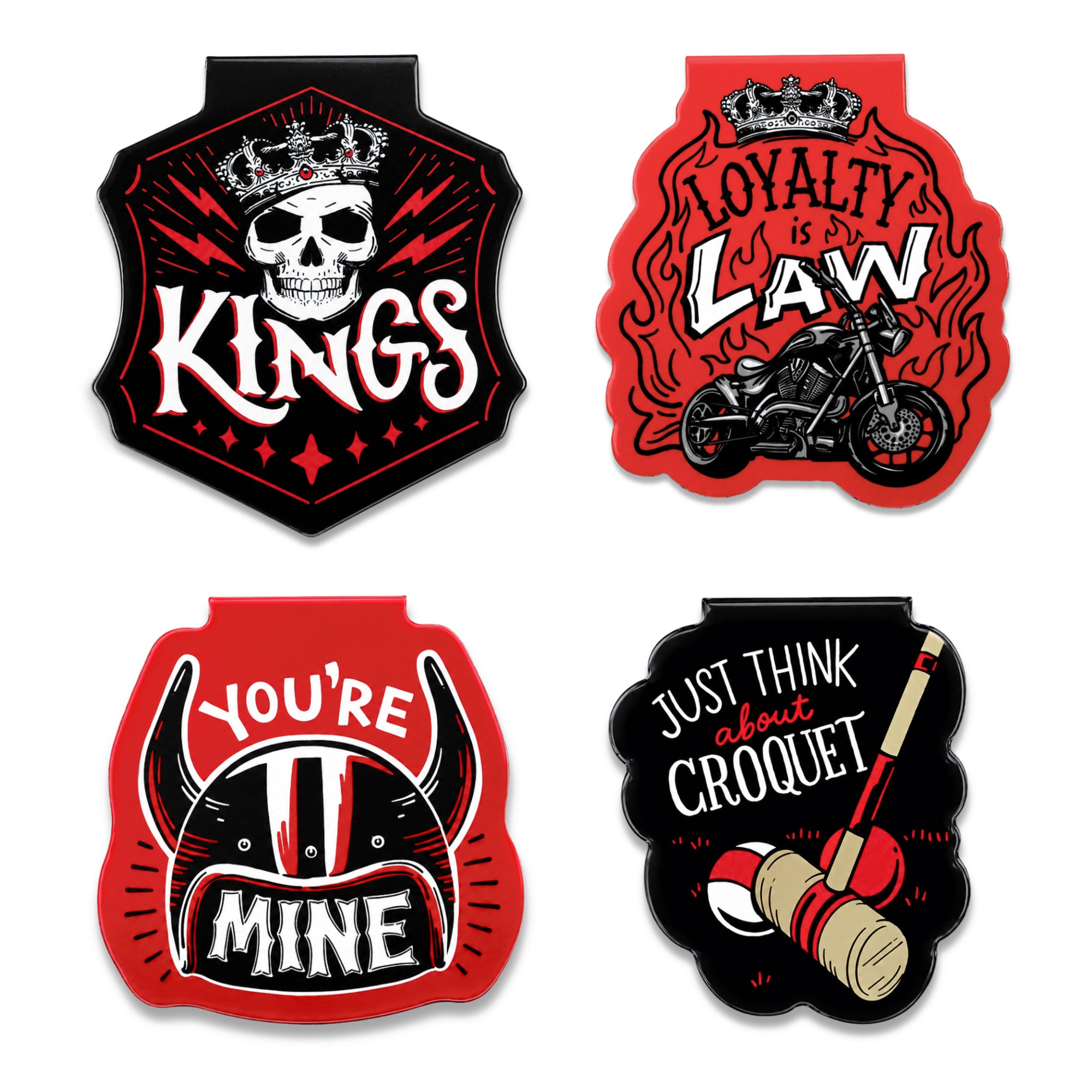The Kings of Kearny Magnetic Bookmarks (4-Pack) | Con*Quest Journals ...