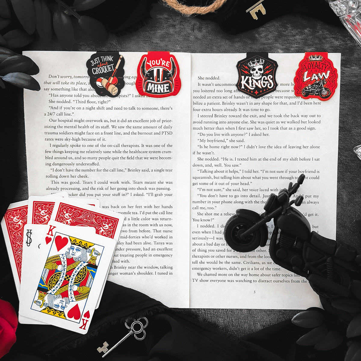 The Kings of Kearny Magnetic Bookmarks (4-Pack)