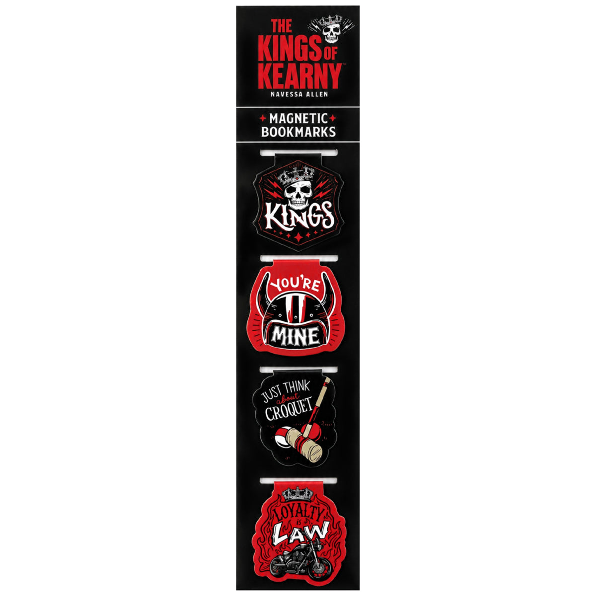 The Kings of Kearny Magnetic Bookmarks (4-Pack)