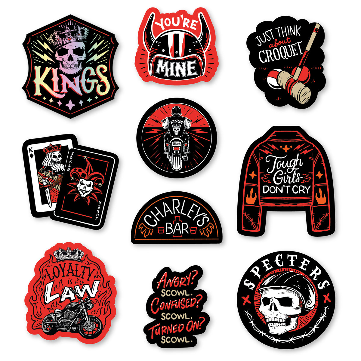 (10-Pack) The Kings of Kearny Decals