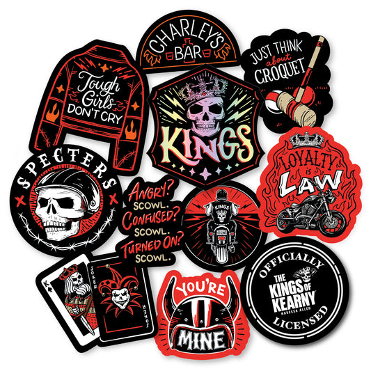 (10-Pack) The Kings of Kearny Decals