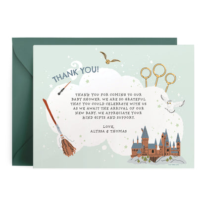 Harry Potter Little Keeper Personalized Thank You Cards