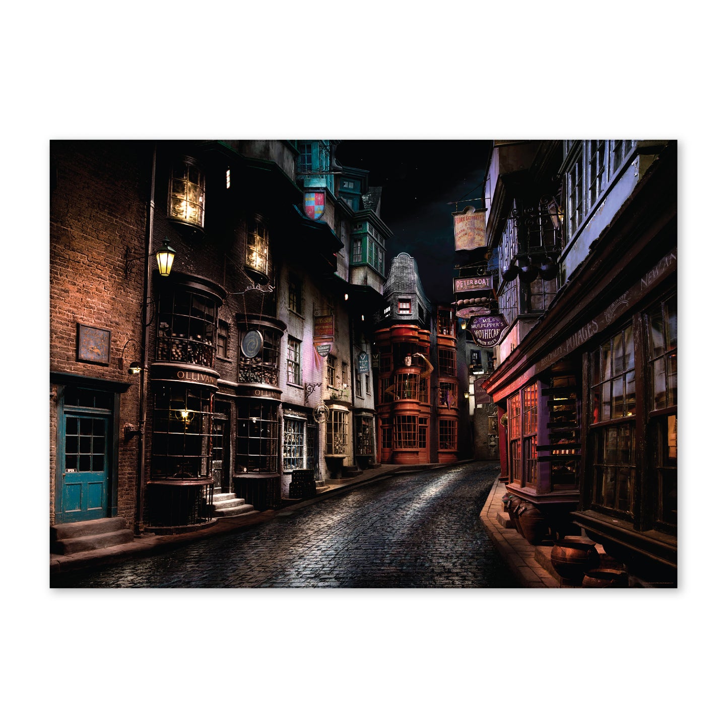 Harry Potter Diagon Alley Backdrop Wall Banner (5ft x 7ft)