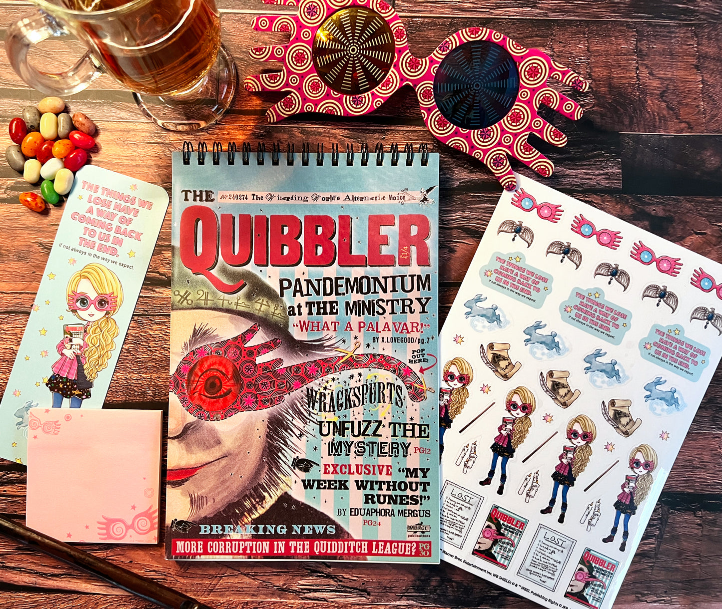 Harry Potter The Quibbler Stationery Gift Set