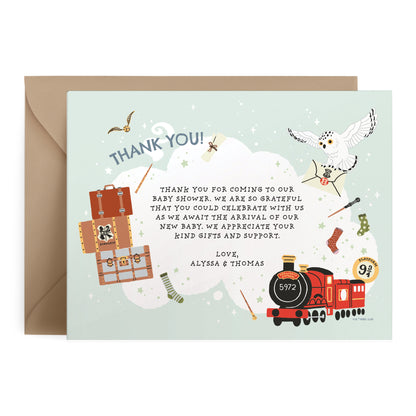 Harry Potter Magical Bundle Personalized Thank You Cards