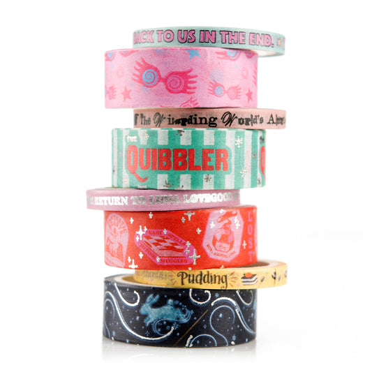 Harry Potter The Quibbler Washi Tape (8-Pack)