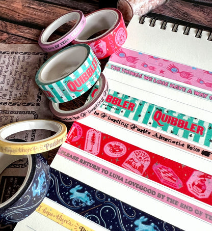 Harry Potter The Quibbler Washi Tape (8-Pack)