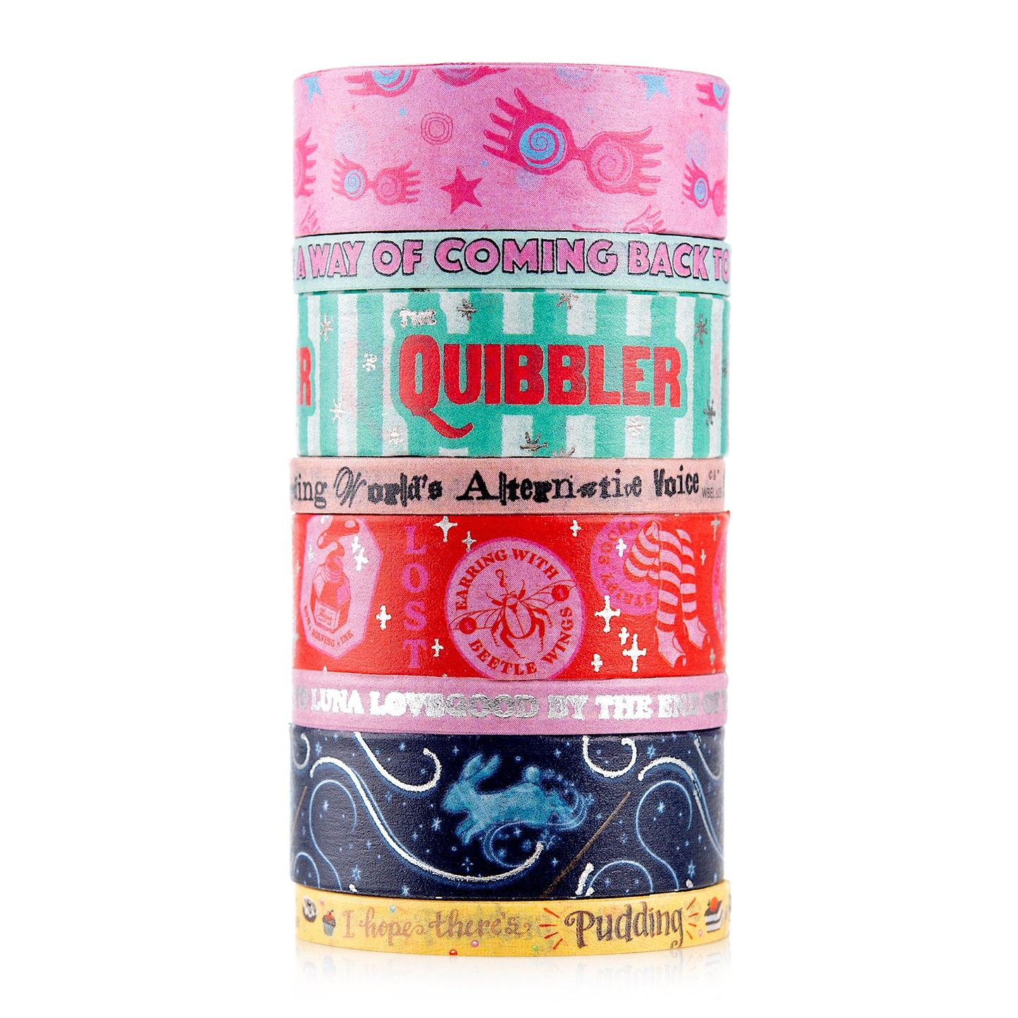 Harry Potter The Quibbler Washi Tape (8-Pack)