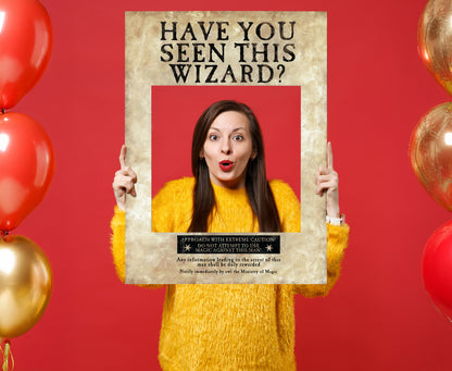 Harry Potter Have You Seen This Wizard? Photo Prop