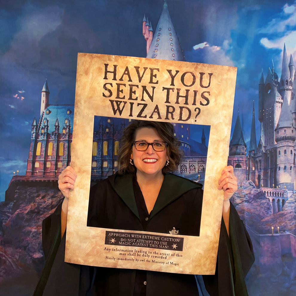 Harry Potter Have You Seen This Wizard Photo Booth Prop – ConQuestJournals