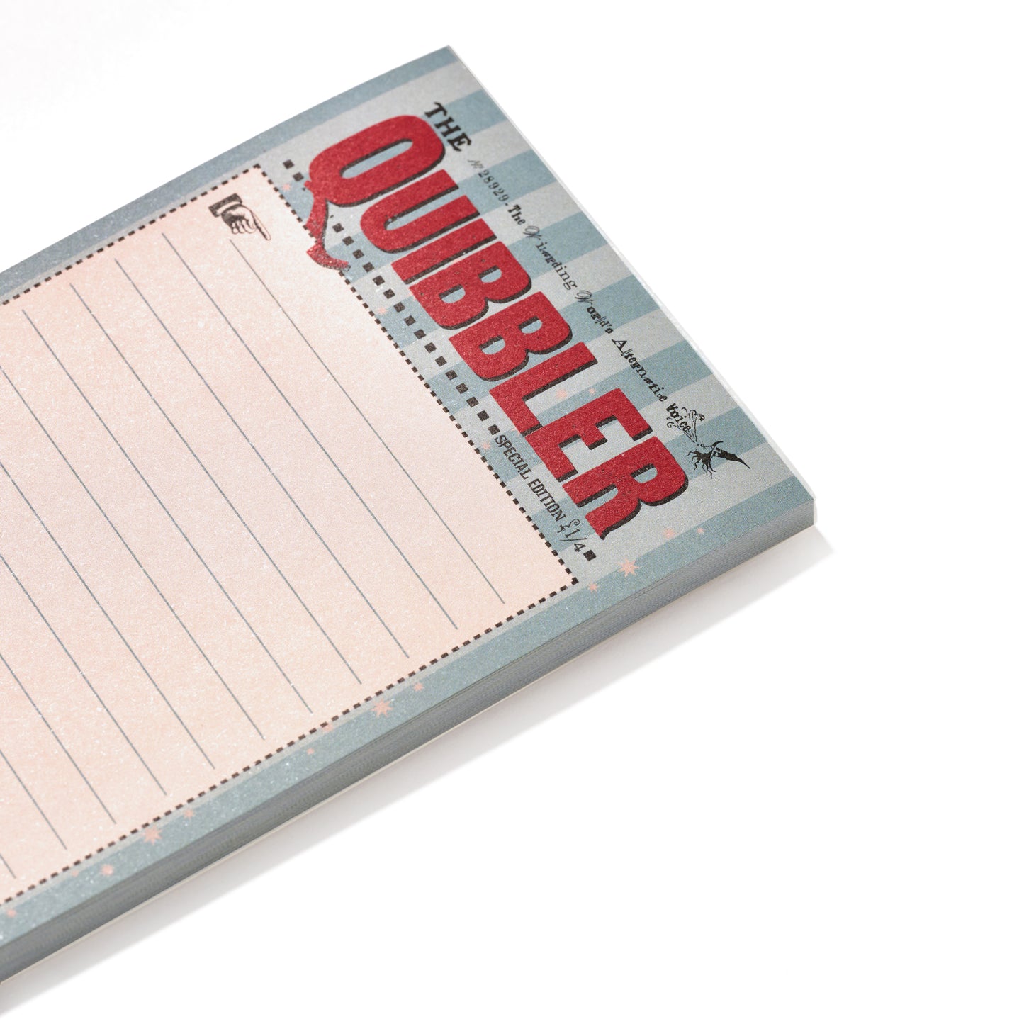 Harry Potter The Quibbler List Notepad (3.5'' x 9'')