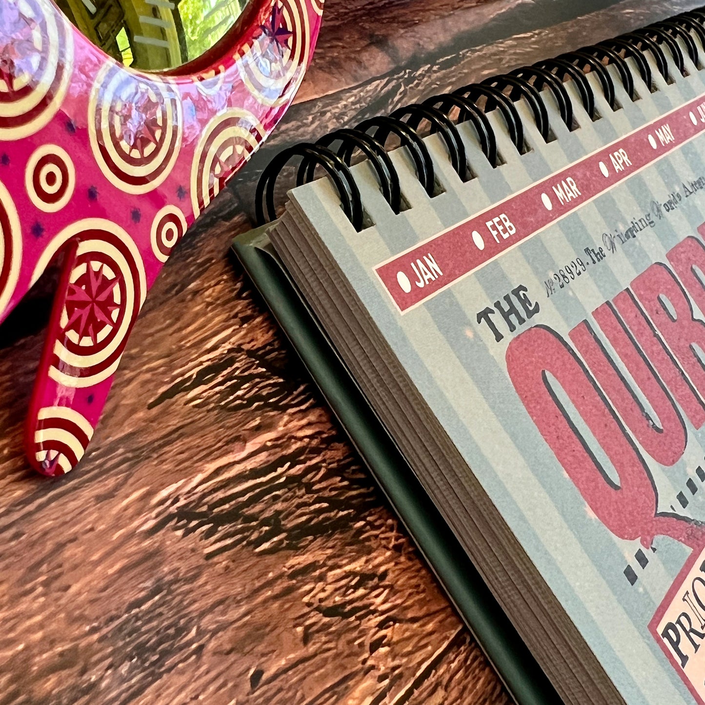 Harry Potter The Quibbler Top-Spiral Undated Weekly Planning Notepad (8'' x 10'')