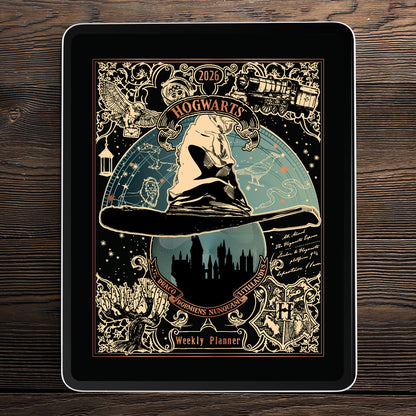Harry Potter Enchanted Days 2026 Weekly Planner [DIGITAL VERSION]