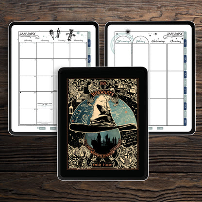 Harry Potter Enchanted Days 2026 Weekly Planner [DIGITAL VERSION]