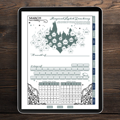 Harry Potter Enchanted Days 2026 Weekly Planner [DIGITAL VERSION]