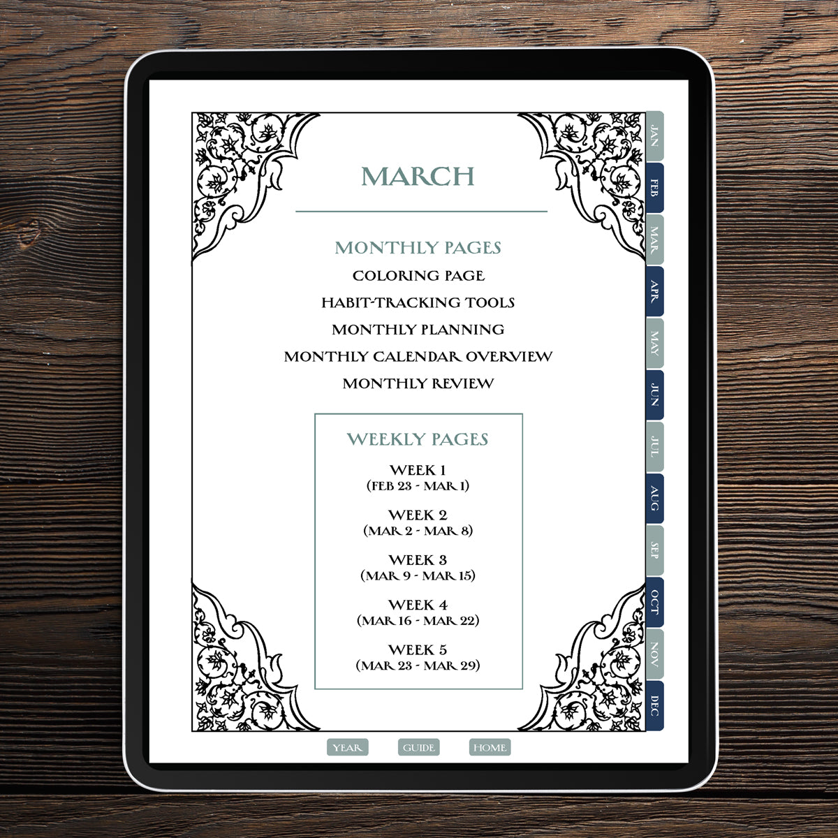 Harry Potter Enchanted Days 2026 Weekly Planner [DIGITAL VERSION]