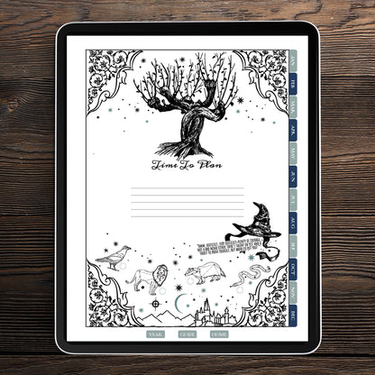 Harry Potter Enchanted Days 2026 Weekly Planner [DIGITAL VERSION]