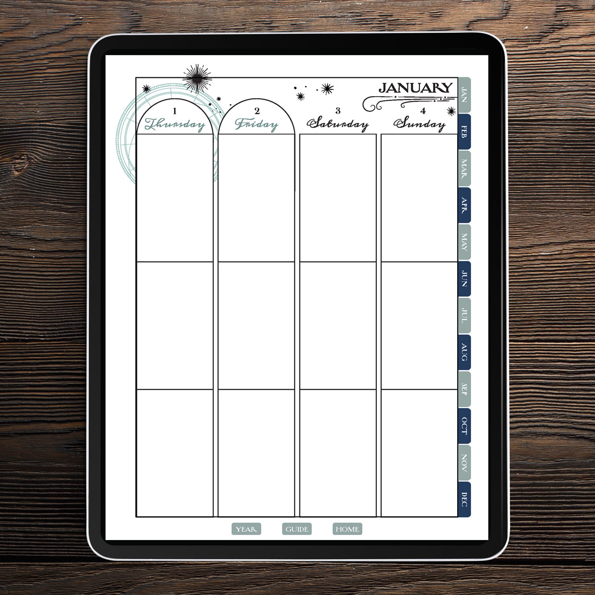 Harry Potter Enchanted Days 2026 Weekly Planner [DIGITAL VERSION]