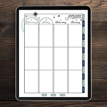 Harry Potter Enchanted Days 2026 Weekly Planner [DIGITAL VERSION]
