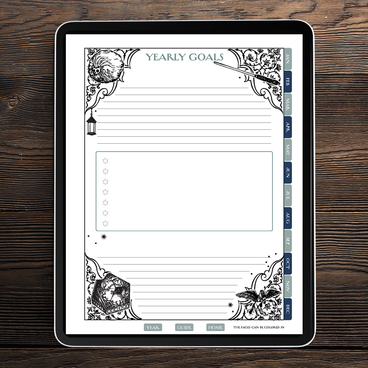 Harry Potter Enchanted Days 2026 Weekly Planner [DIGITAL VERSION]