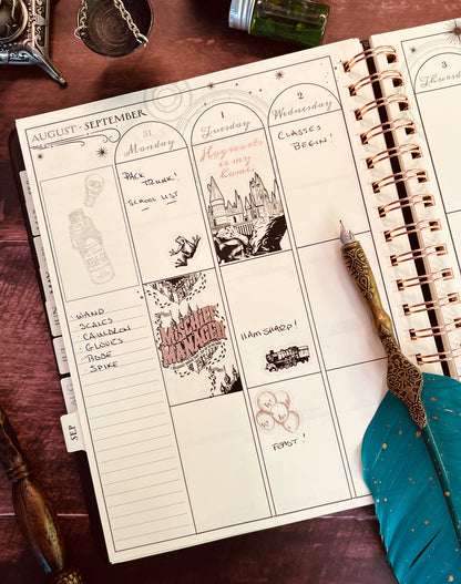 Harry Potter Enchanted Days 2026 Weekly Planner