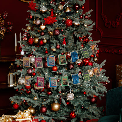 Harry Potter Literary Art Hanging Cardstock Banners (28-Pieces, 4 Strings of 7 Cards)