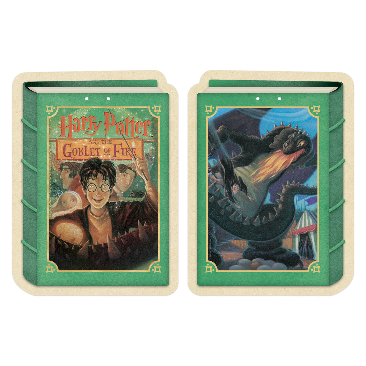 Harry Potter Literary Art Hanging Cardstock Banners (28-Pieces, 4 Strings of 7 Cards)