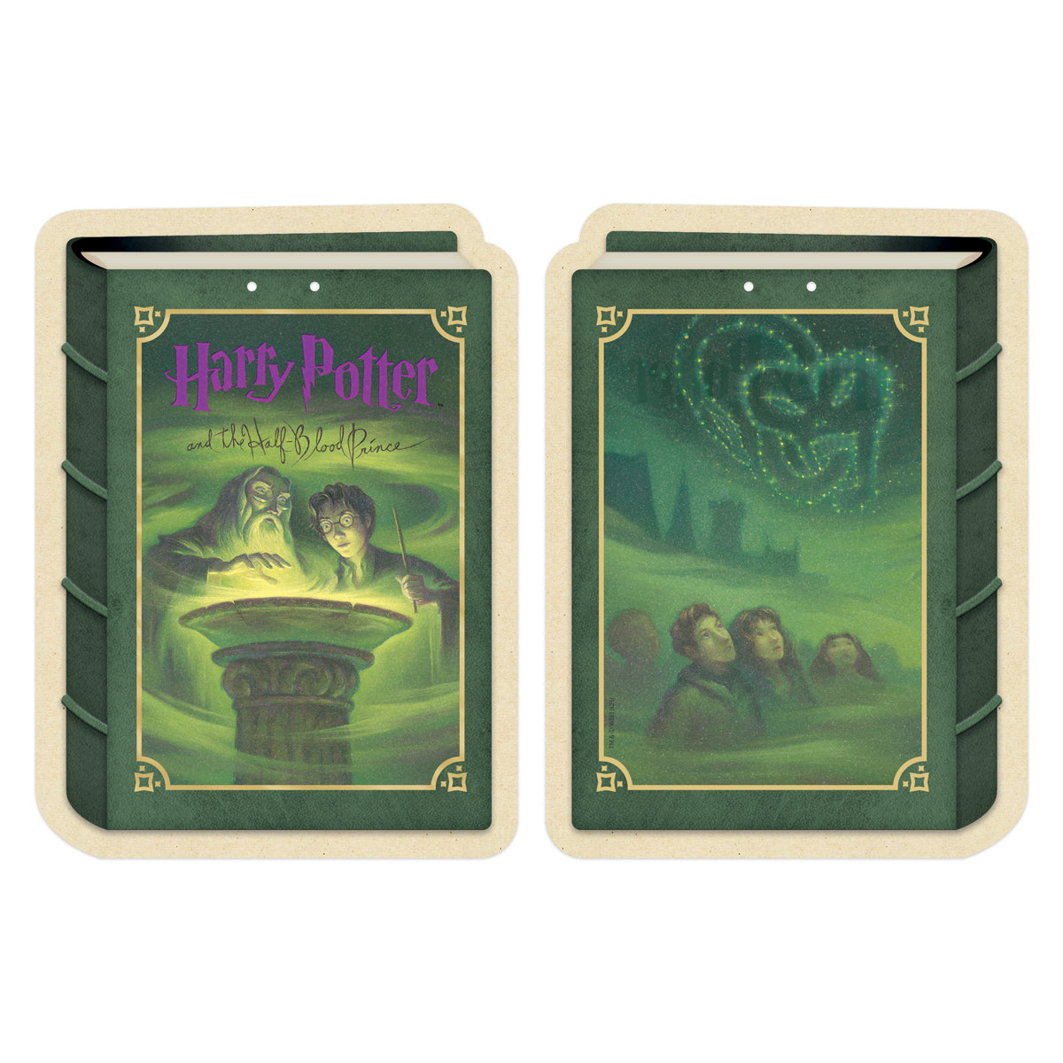 Harry Potter Literary Art Hanging Cardstock Banners (28-Pieces, 4 Strings of 7 Cards)