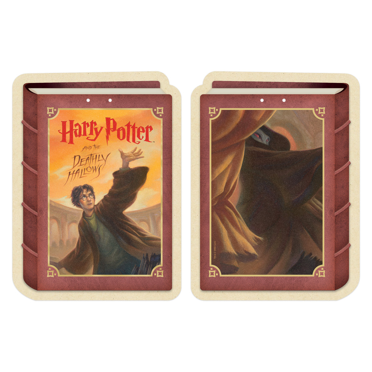 Harry Potter Literary Art Hanging Cardstock Banners (28-Pieces, 4 Strings of 7 Cards)