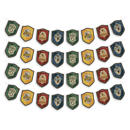Harry Potter Ultimate Hanging Decor Bundle (Hogwarts Acceptance Letters, House Pride Crests & Literary Art Banner Sets)