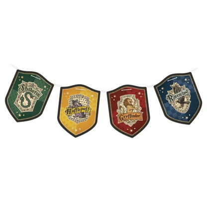 Harry Potter Ultimate Hanging Decor Bundle (Hogwarts Acceptance Letters, House Pride Crests & Literary Art Banner Sets)