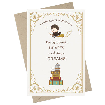 Harry Potter Little Keeper Baby Album & Shower Invitation Set Bundle