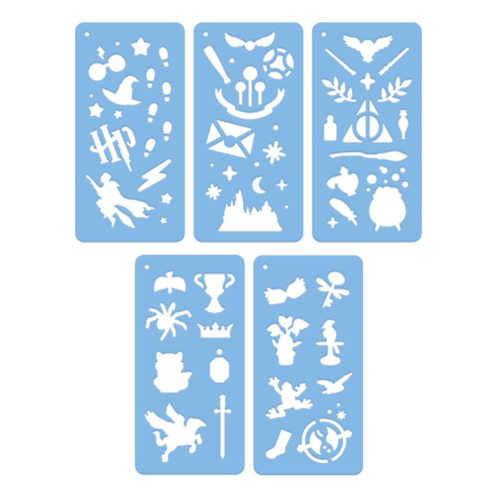 Harry Potter Stencil Book (5-Page)