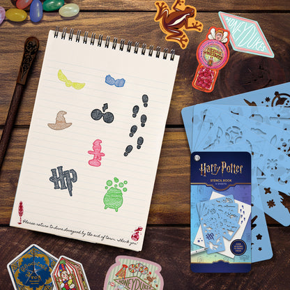 Harry Potter Stencil Book (5-Page)